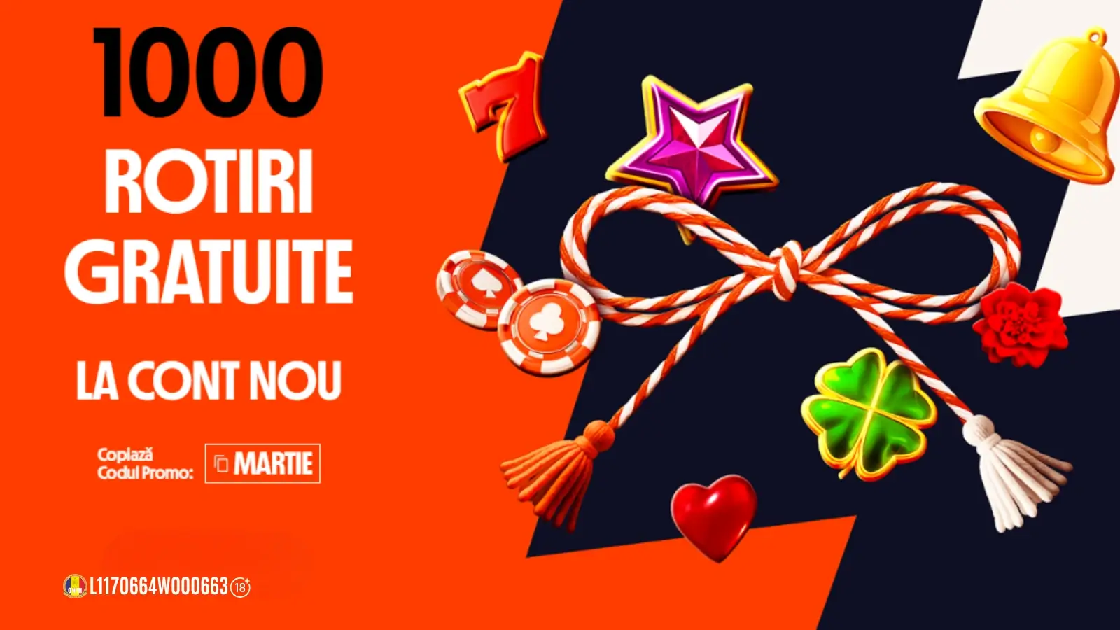 Betano Bonus Fără Depunere - 1000 Rotiri Gratuite