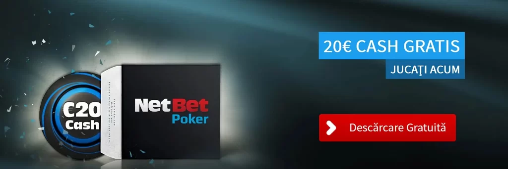 NetBet oferă poker online în România 