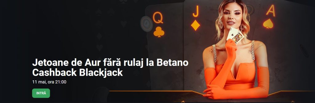 Jetoane de Aur Betano Blackjack