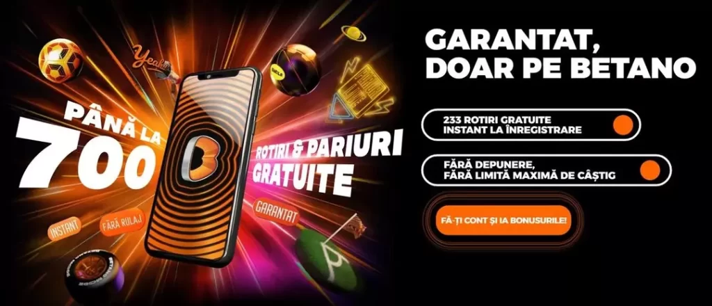 Bonus fara depunere betano septembrie 2023
