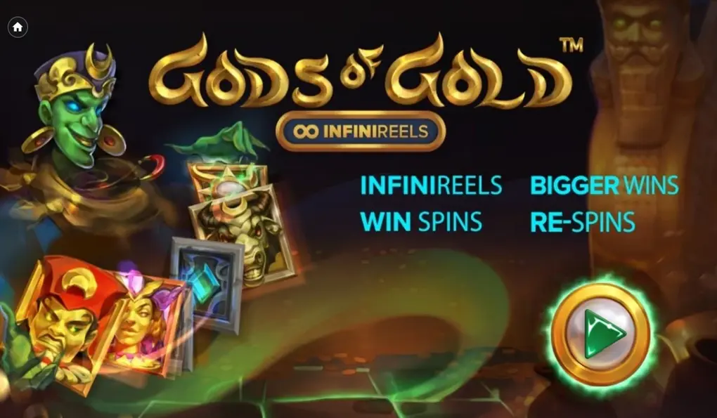 Slot Gods of Gold InfiniReels