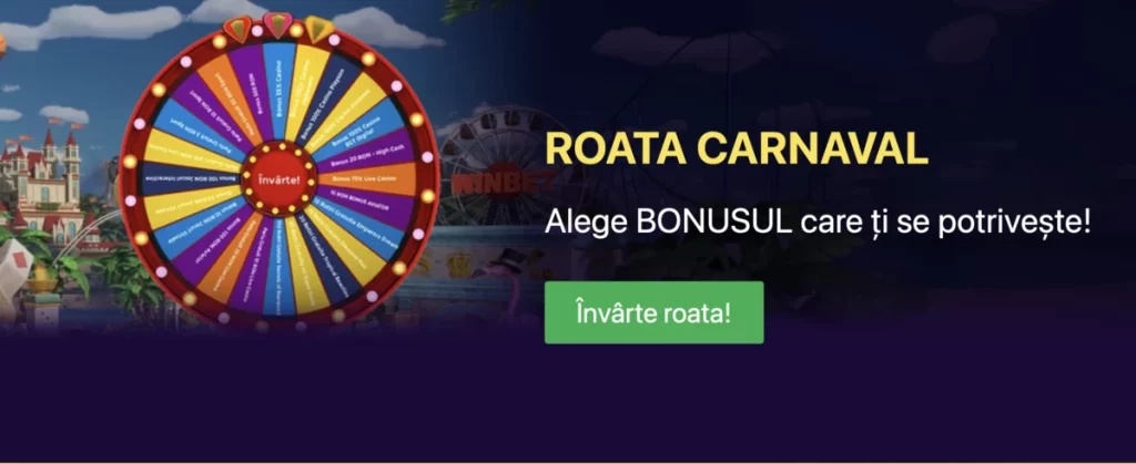 Roata Carnaval Winbet - Roata Norocoasa