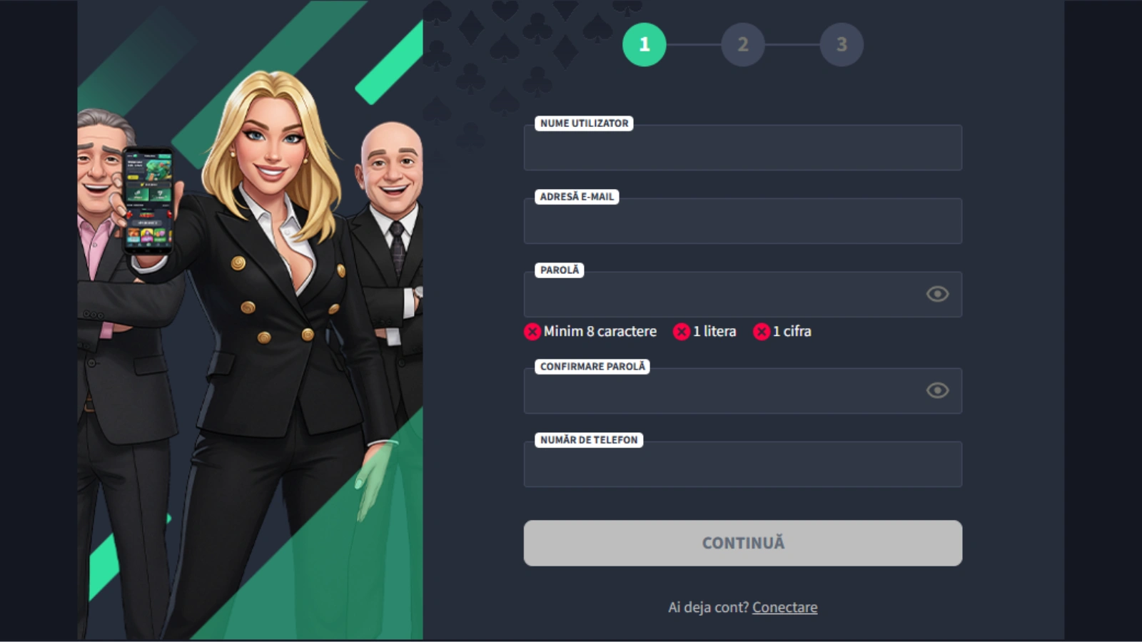 gets bet înregistrare