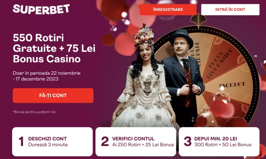 Cazinouri online la care merita sa deschizi un cont Superbet Casino