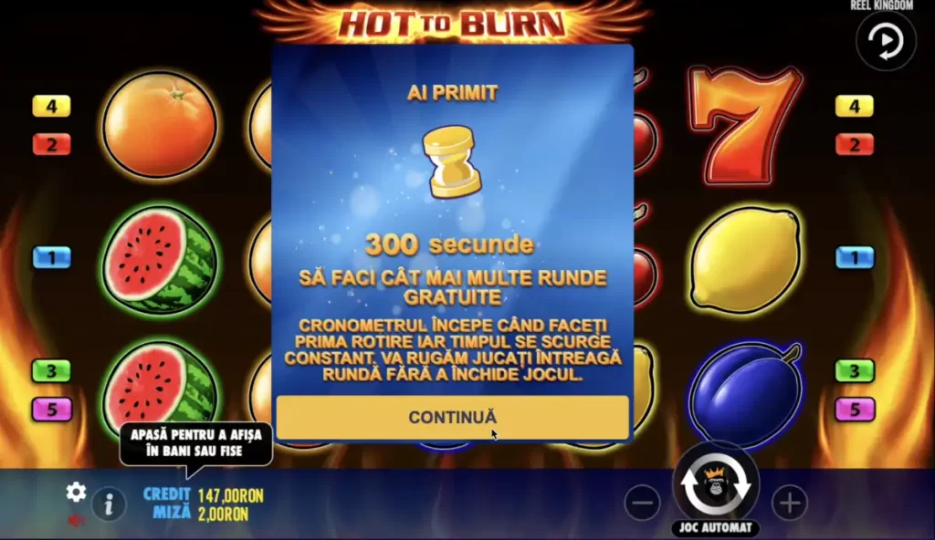 5 minute gratis la slotul hot to burn get's bet