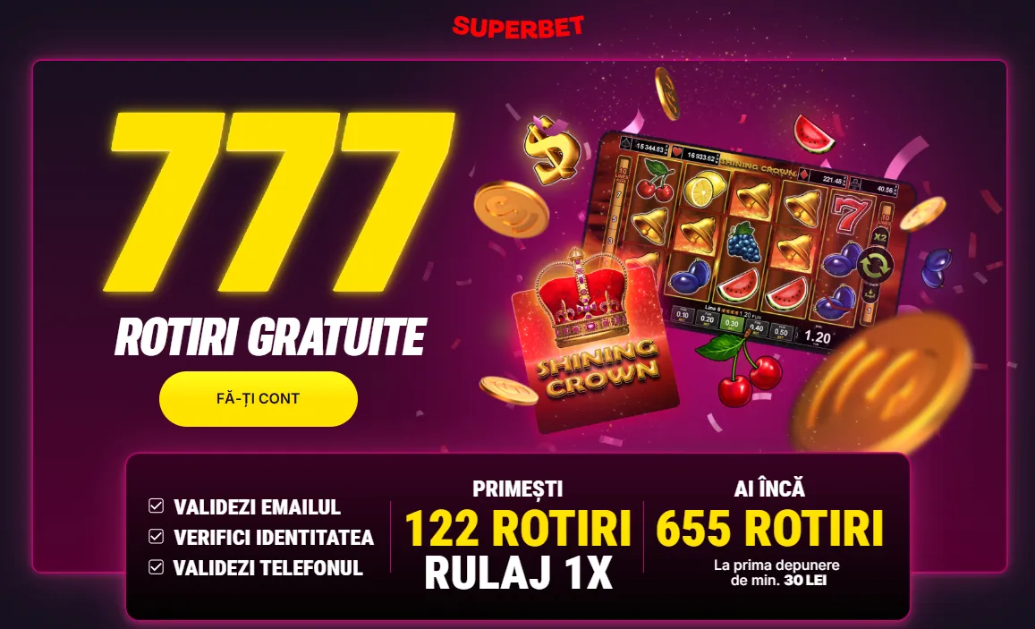Bonus depunere Superbet