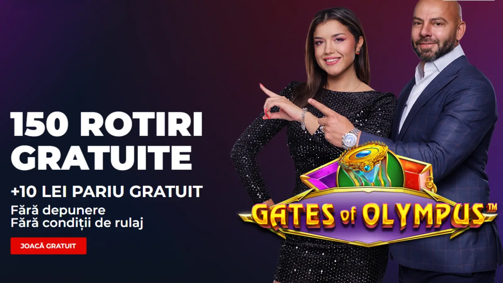 Las Vegas Bonus fără depunere 150 rotiri gratuite plus 10 lei freebet