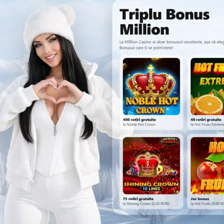 Million bonus fără depunere – Bonus Fără Depunere la Alegere