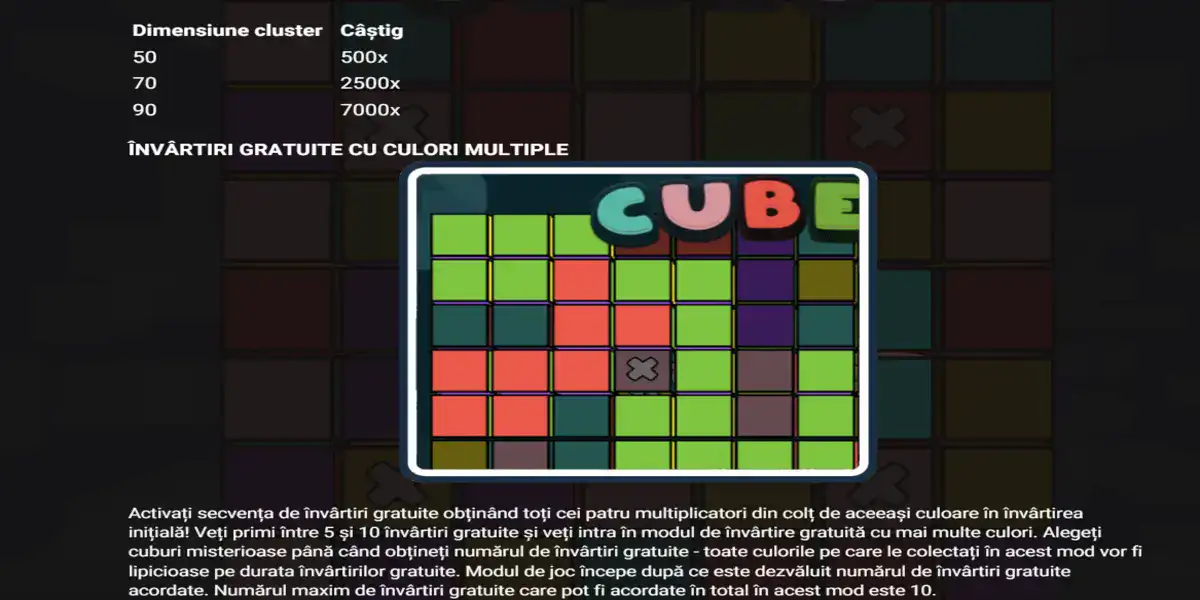 Invartiri Gratuite Multi Color la jocul Cubes 2