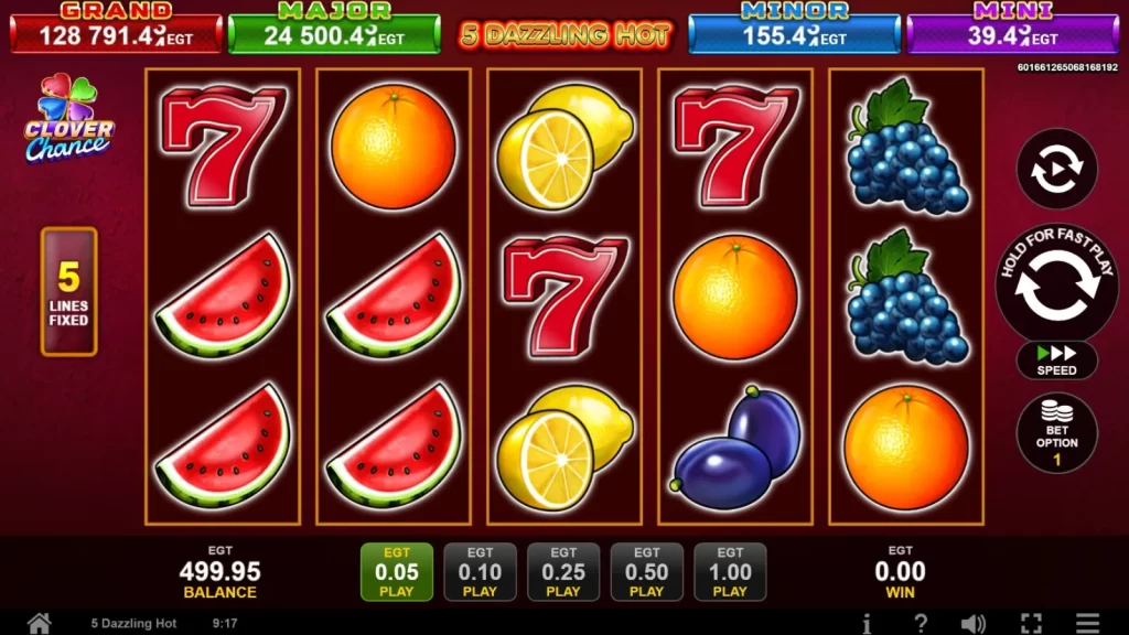 5 Dazzling Hot Clover Chance Demo Gratis Online