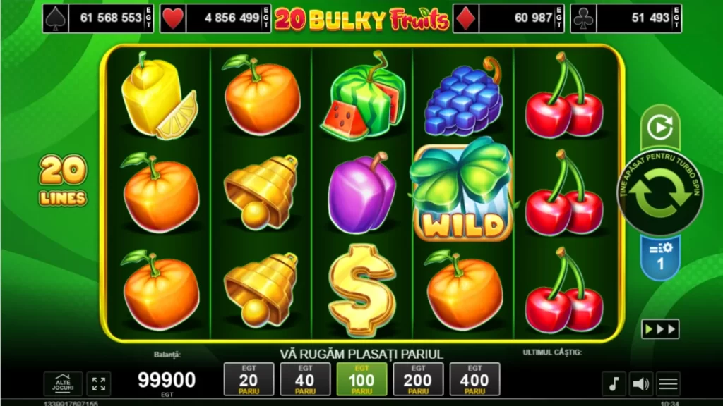 20 Bulky Fruits Gratis GamePlay