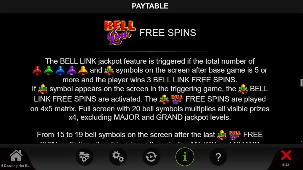 5 Dazzling Hot Bell Link Gratis Rotiri Gratuite