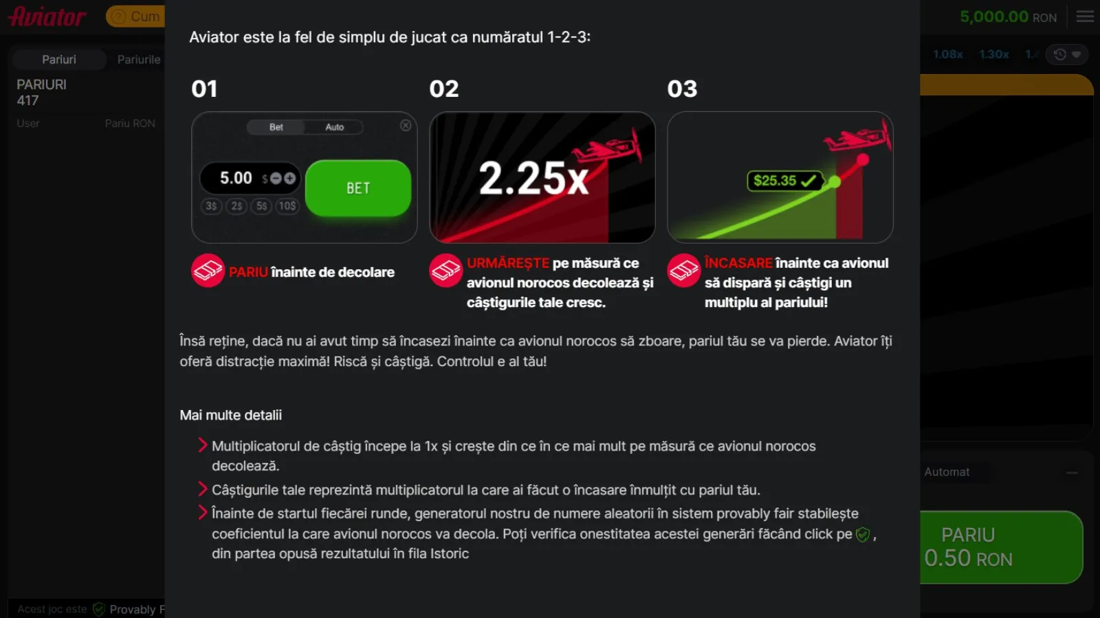 Aviator Gratis Reguli Joc