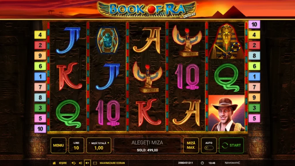 Book of Ra Deluxe Gratis Demo Online GamePlay