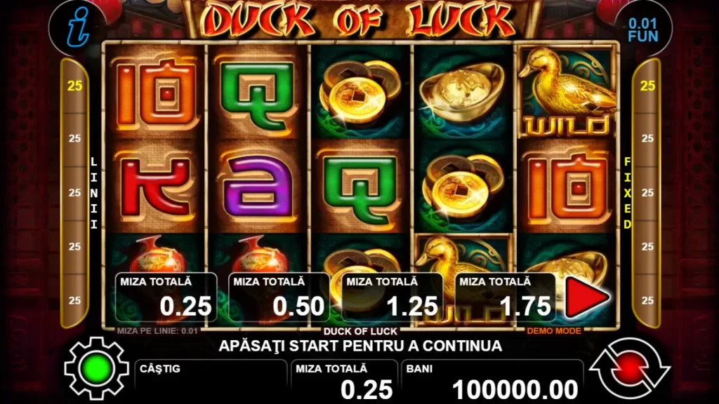 Duck of Luck Gratis GamePlay