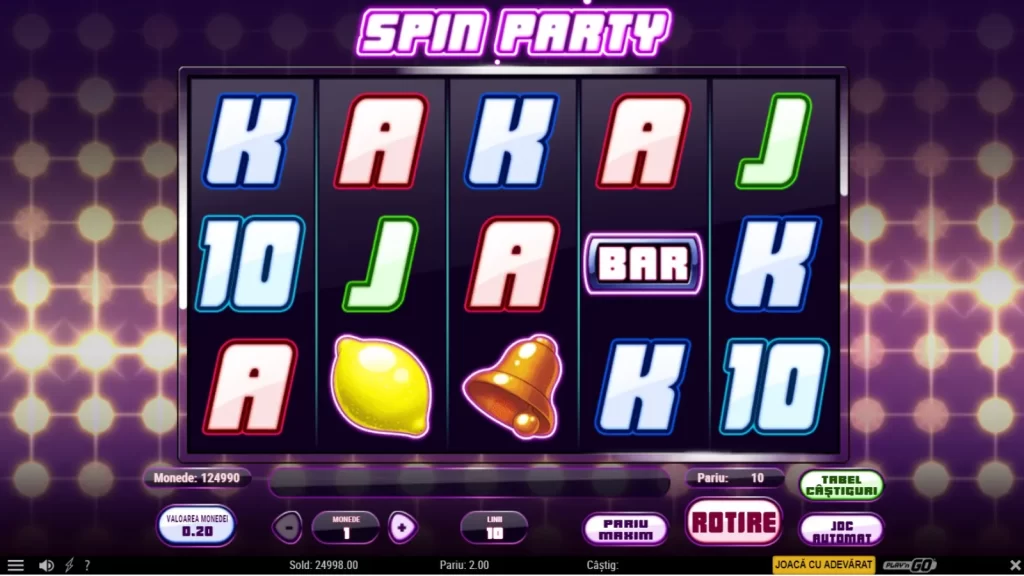 Spin Party Gratis Demo GamePlay