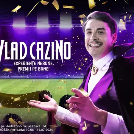 Vlad Cazino oferă premii TOTALE pentru 10 turnee finale