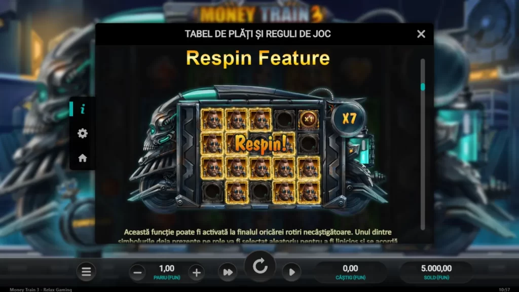 Money Train 3 Gratis Respin