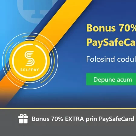 Bonus de 70% la WinBet cu depunerile prin PaySafeCard