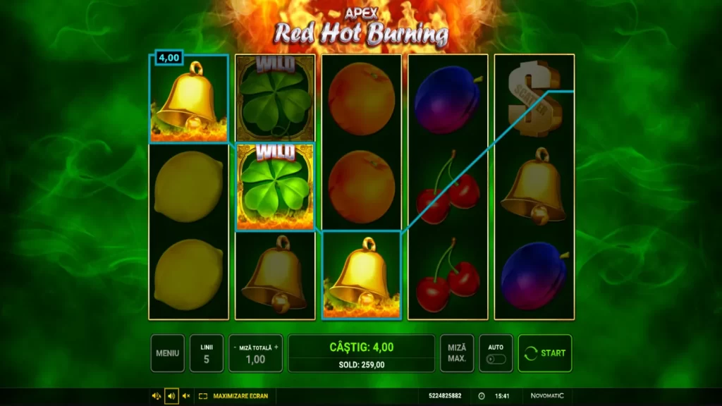 Red Hot Burning Gratis GamePlay