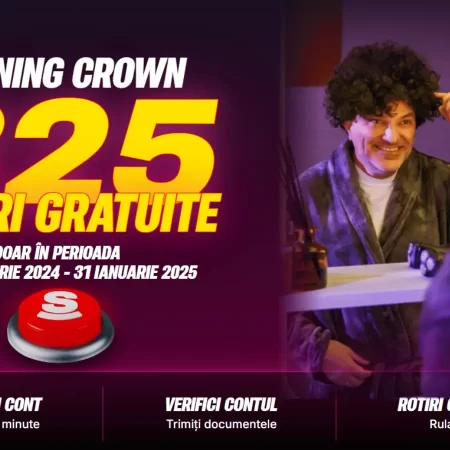 Superbet Bonus Fără Depunere – 325 Rotiri Gratuite Shining Crown