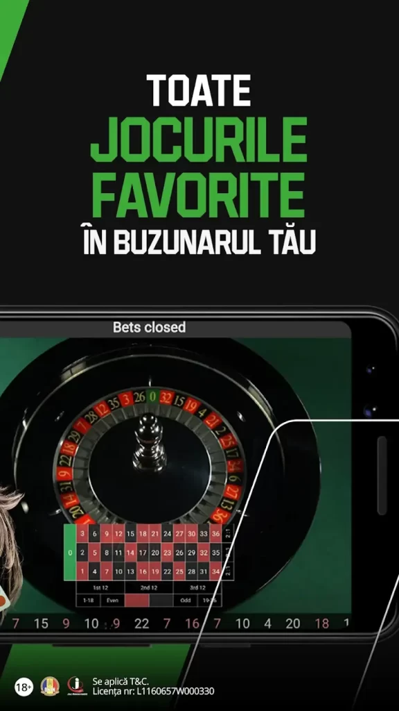 Versiune pentru mobil Unibet Cazino 3