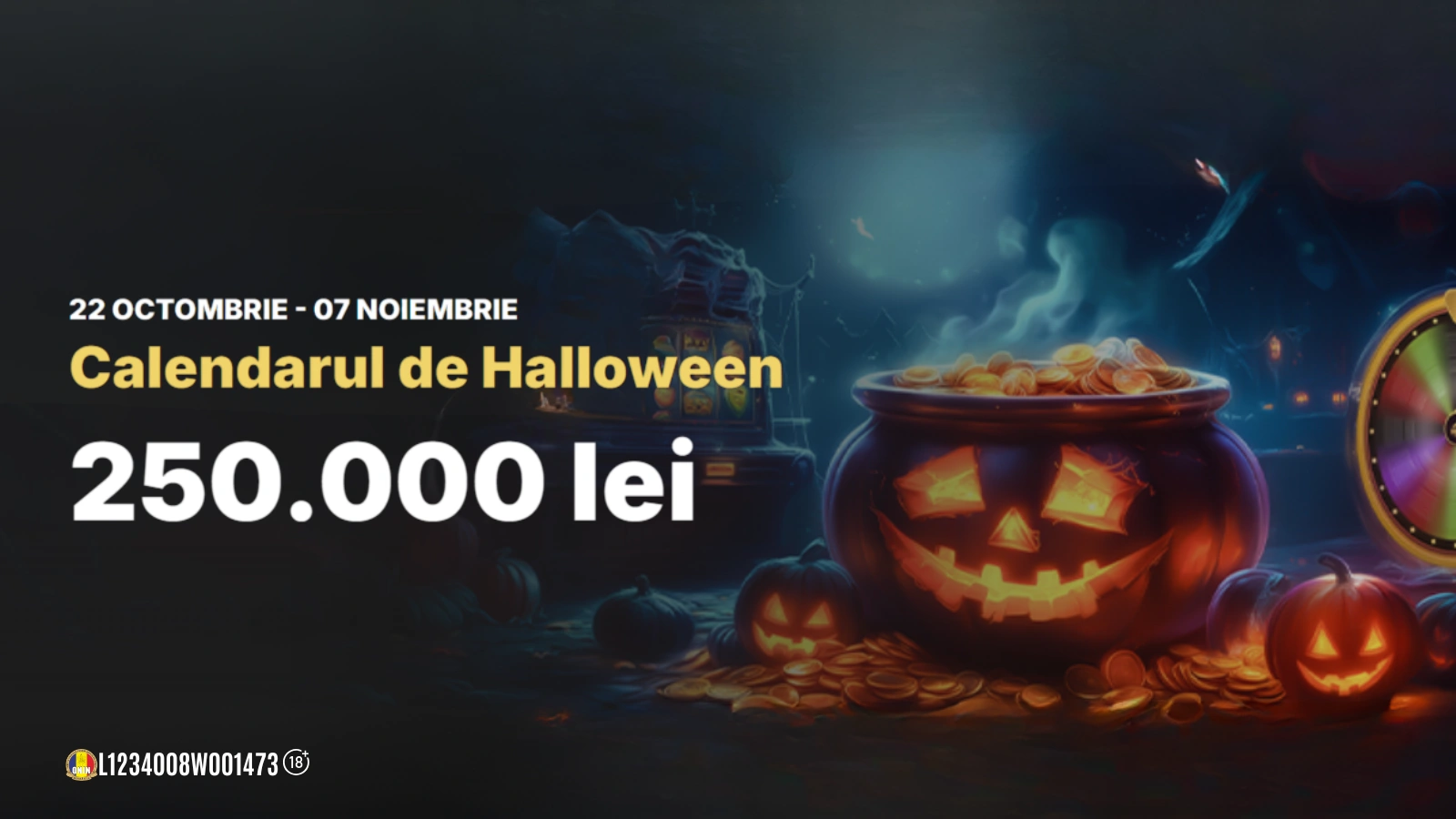 Million Casino - Calendar Advent de Halloween