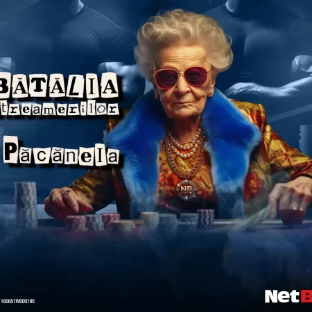 Bătălia streamerilor aduce premii de 50.000 RON și 99.999 rotiri la NetBet Casino