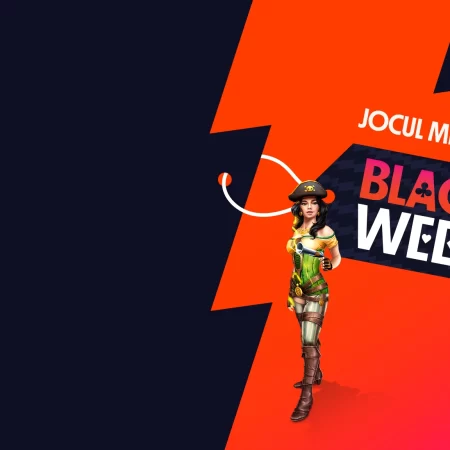 50 Rotiri Gratuite la Jocul Misterios: 50% extra de Black Week