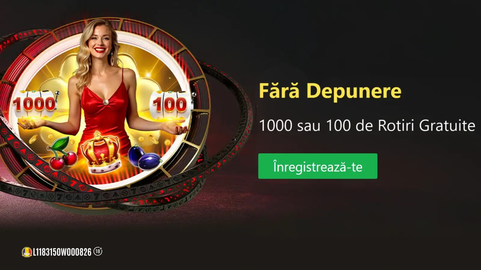 Winbet Bonus Fara Depunere – Bonus la Alegere – 1000 rotiri 0.10 vs 100 Rotiri 1 Leu