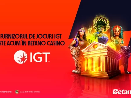 Betano Casino a introdus furnizorul de jocuri IGT