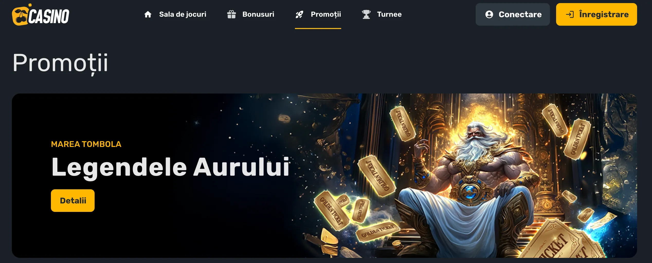 prima casino promoții