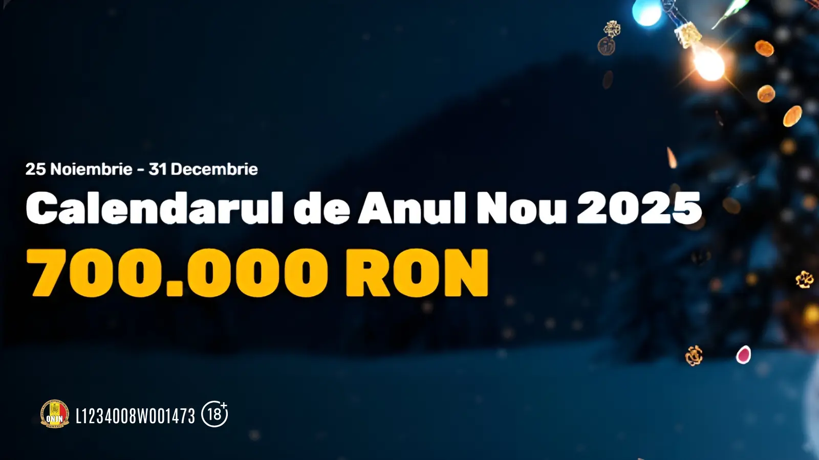 Calendarul de Anul Nou de la Prima Casino