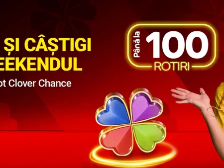 Câștigă până la 100 Rotiri Gratuite în weekend