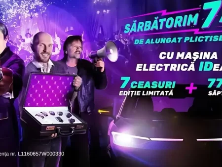 O mașină electrică și 7 ceasuri elvețiene ediție limitată, printre premiile promoției 7 ani de Vlad Cazino