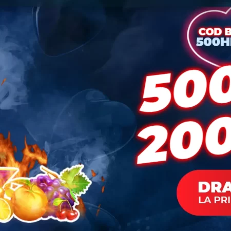 500 Rotiri Gratuite plus 200 RON Bonus – Ofertă Limitată