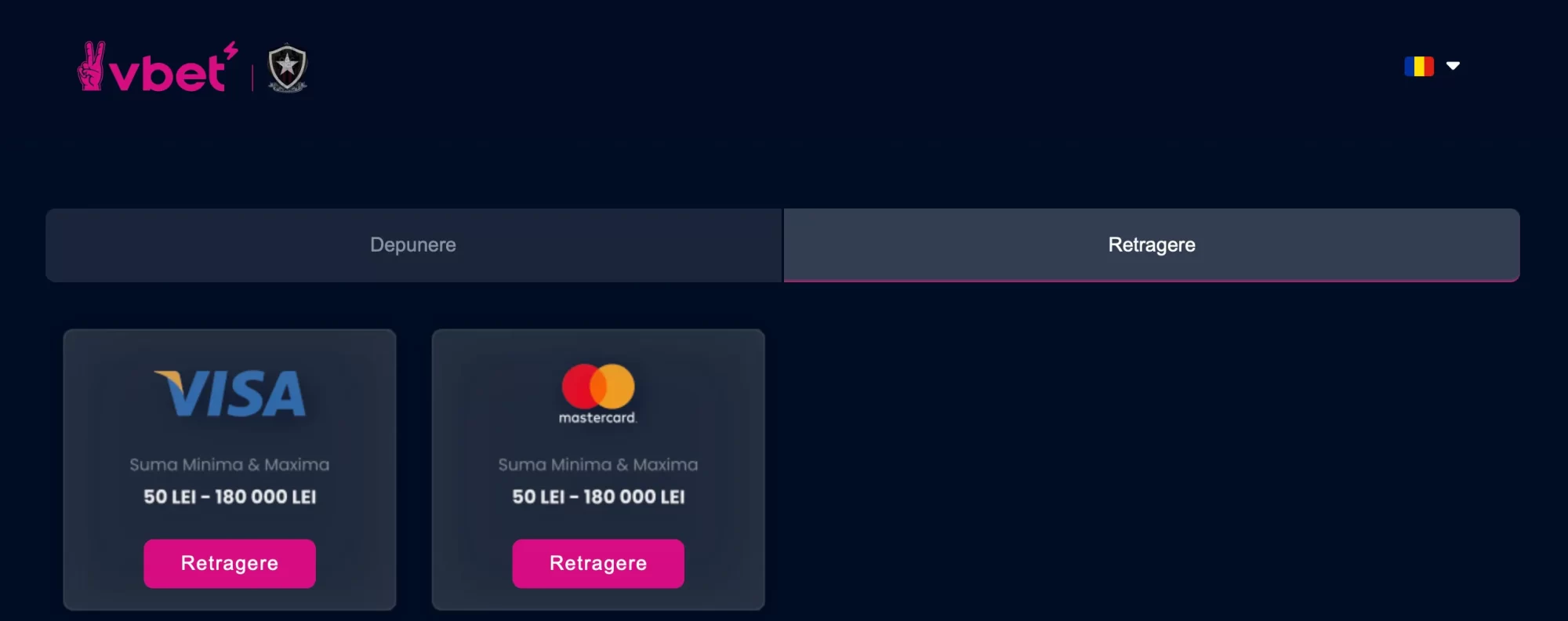 Metode de Retragere VictoryBet