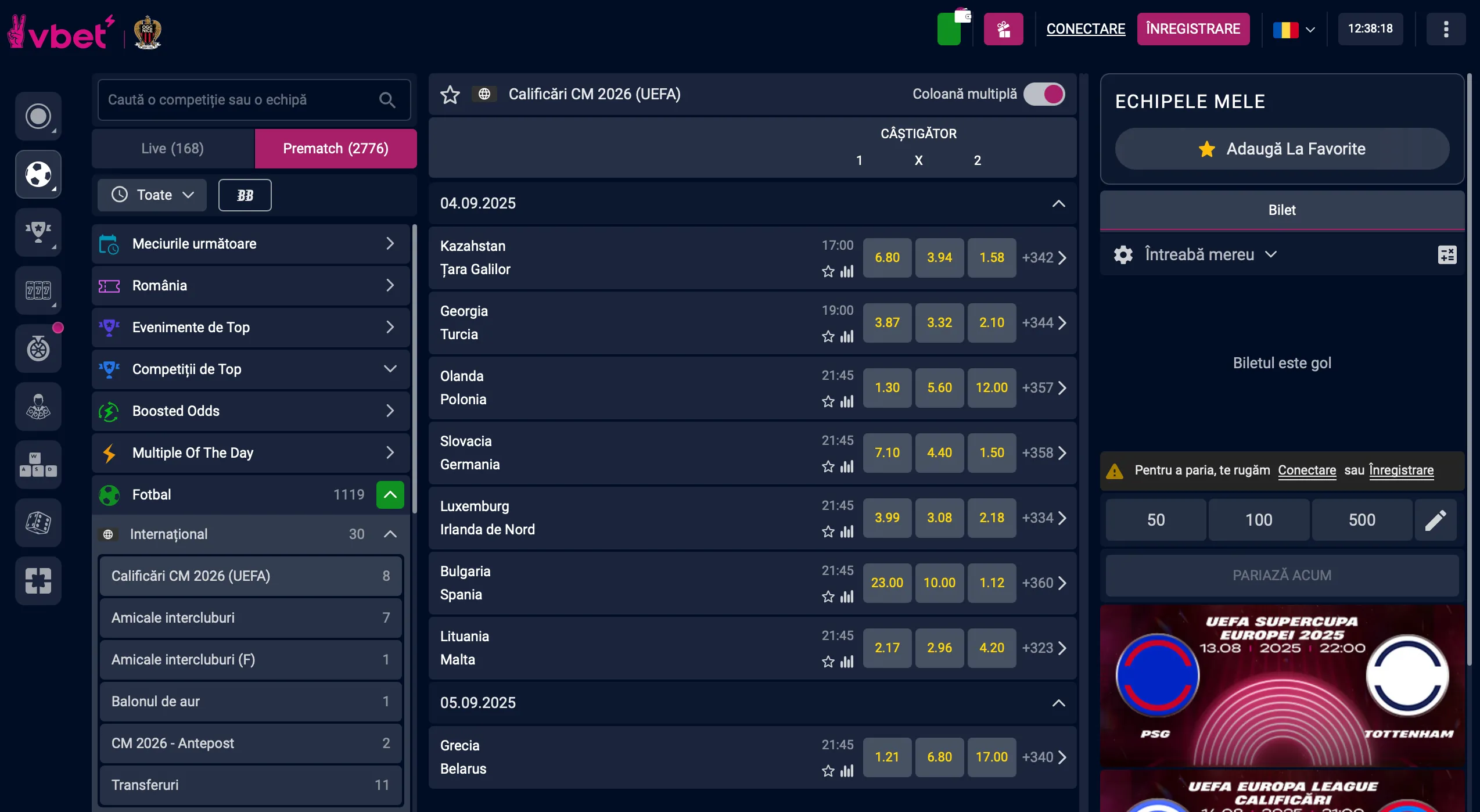 VictoryBet Pariuri Sportive
