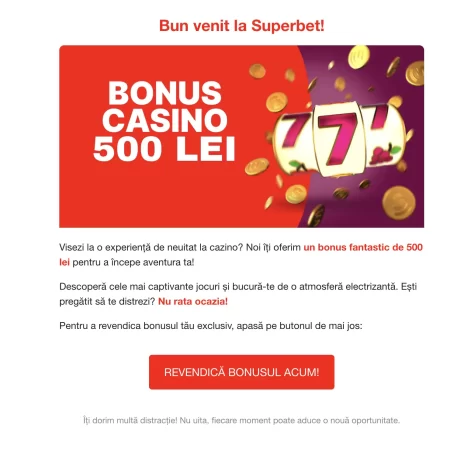 NU da click pe acest link din email – Risti sa pierzi contul la Superbet!