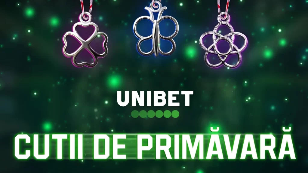 Bonusuri garantate în fiecare zi la Unibet - Cutii de primăvară