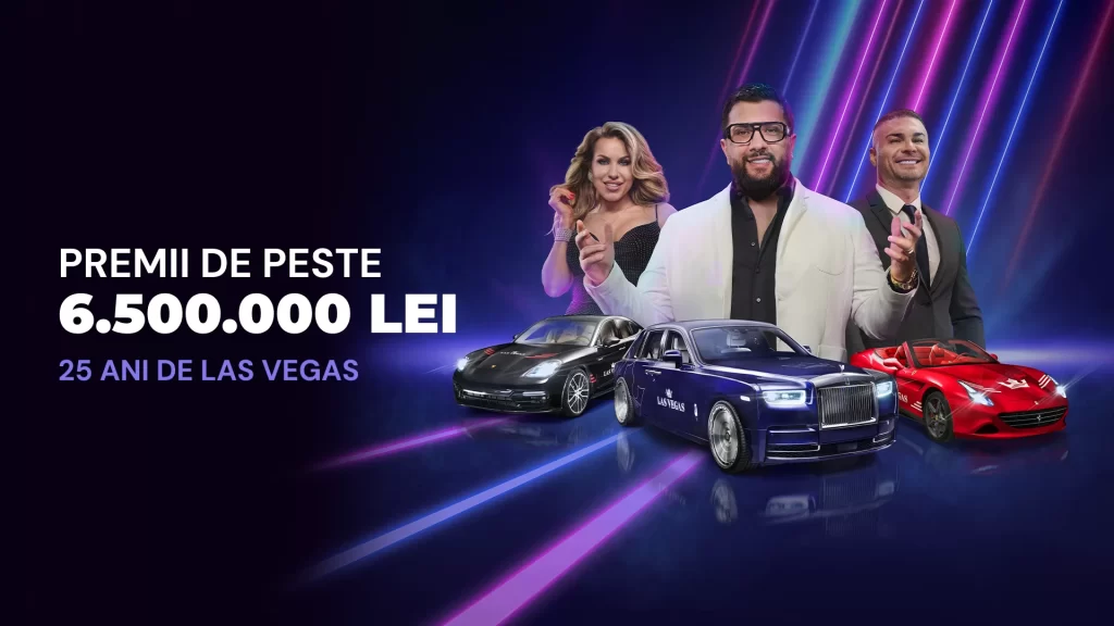 Las Vegas împlinește 25 de ani și celebrează cu premii de peste 6.5 milioane de lei