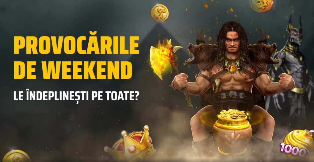 Misiunile de Weekend MaxBet îți aduc până la 350 Rotiri Gratuite