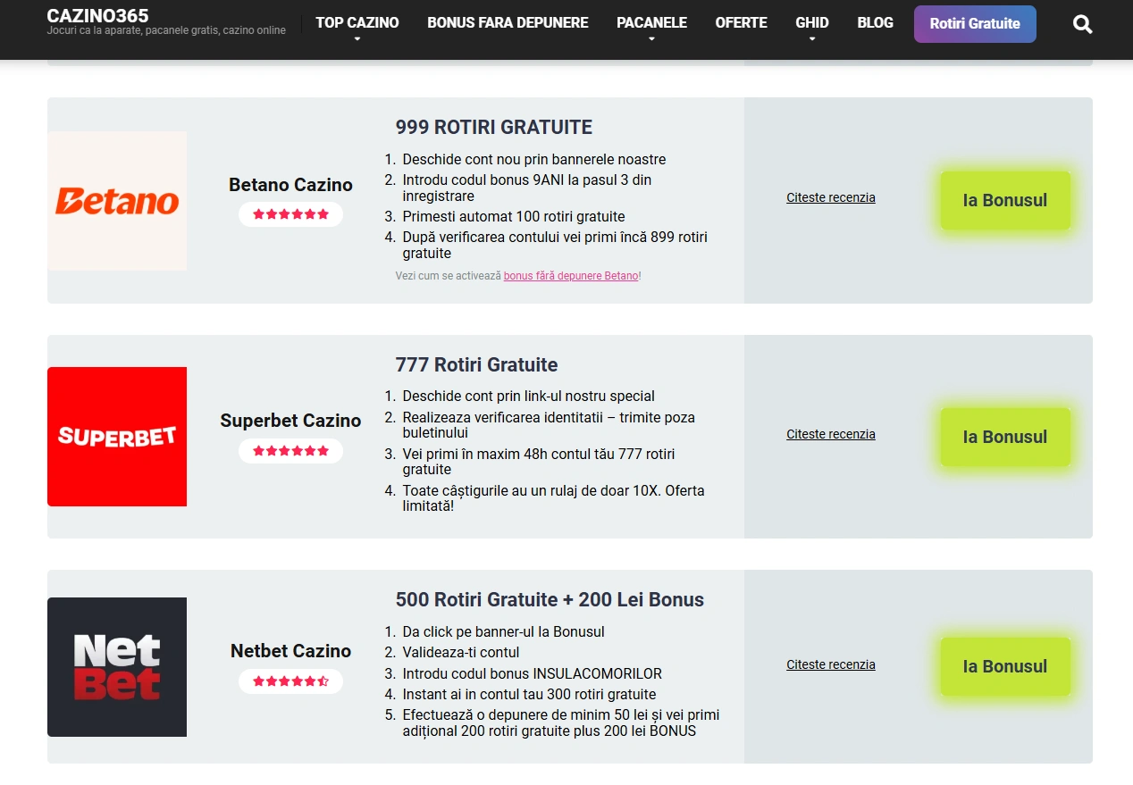 pagina bonus fără depunere mai superbet