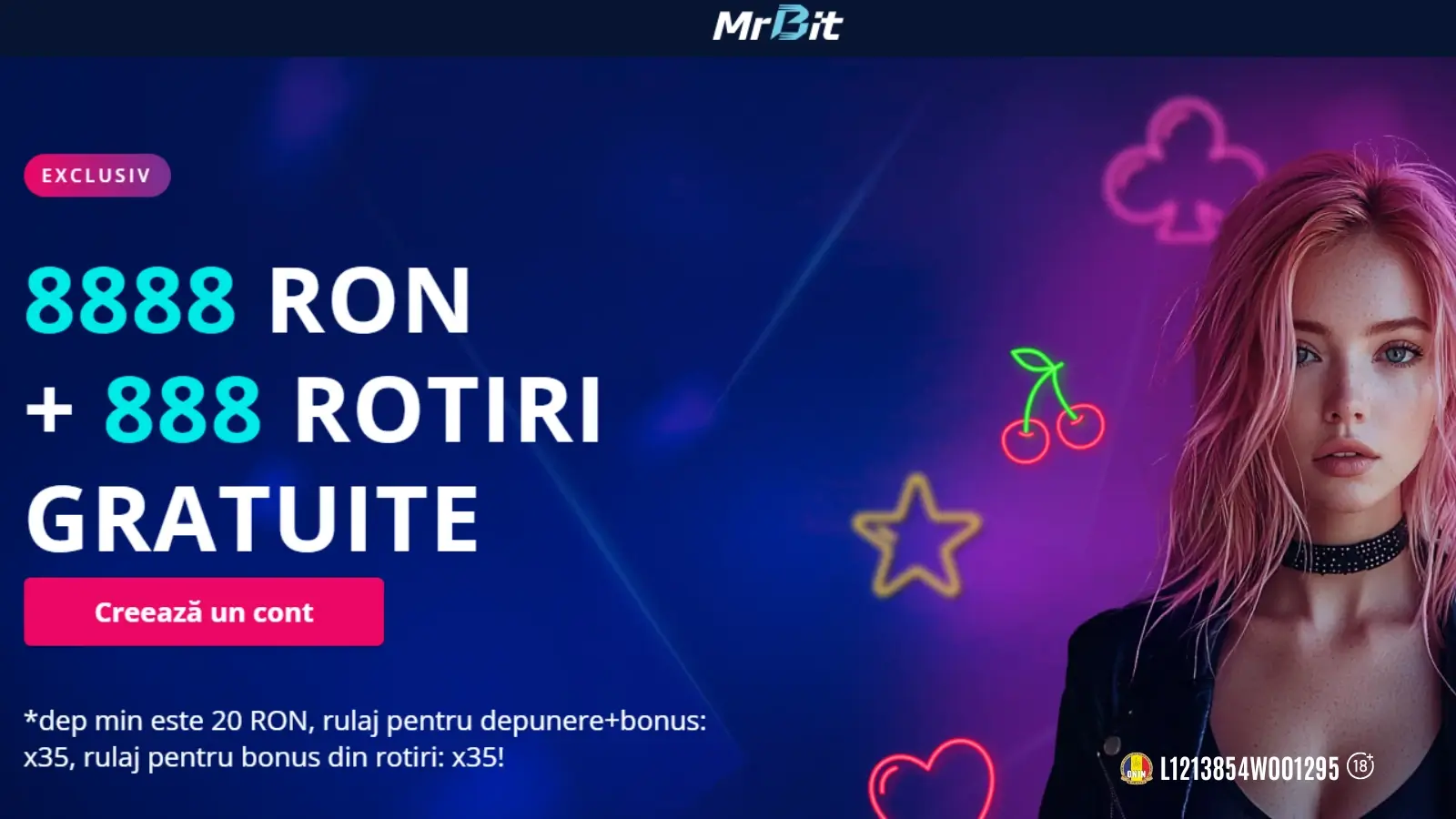 Bonus Bun-Venit Mr Bit Exclusiv Cazino365