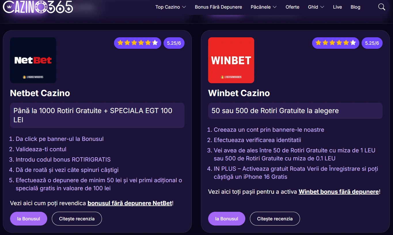 netbet bonus cazino365