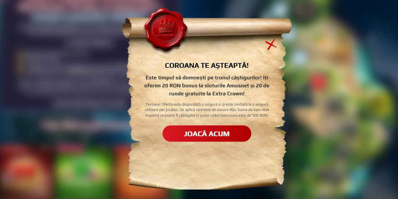 20 RON Bonus si 20 Rotiri Gratuite NetBet