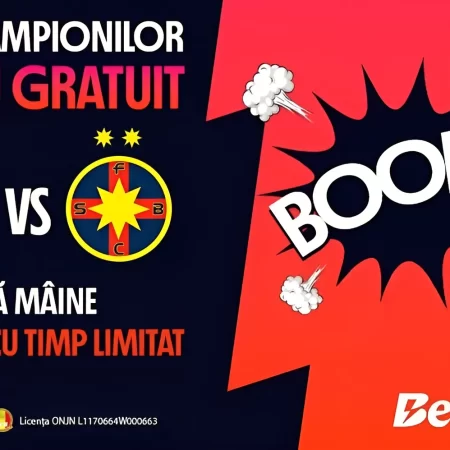 28 RON FreeBet U Cluj vs FCSB la Betano – Ofertă fără depunere valabilă pentru toată lumea