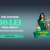 Câștigă 30 RON Bonus Fără Depunere pentru finala Champions League la Gets Bet