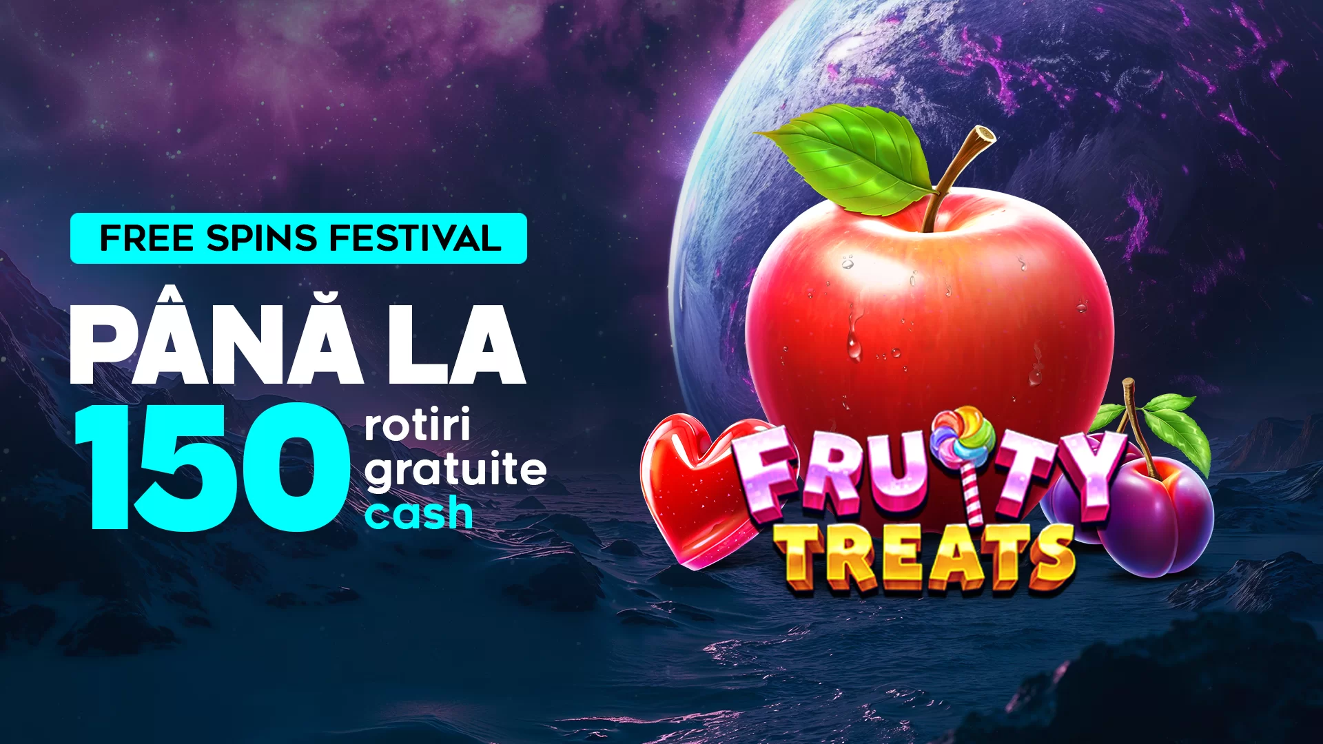 Free Spins Festival Las Vegas vine cu 150 Rotiri Fara Rulaj