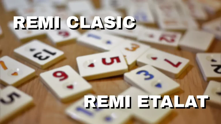 Remi Clasic vs Remi Etalat – Care sunt diferențele?